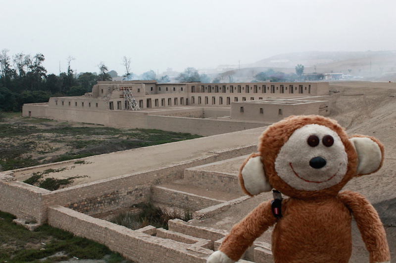 Pachacamac. Ruins.