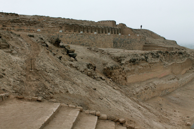 Pachacamac. Ruins.