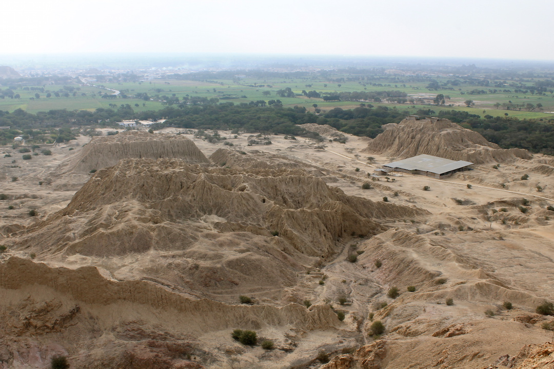 Tucume. View on the Temples.